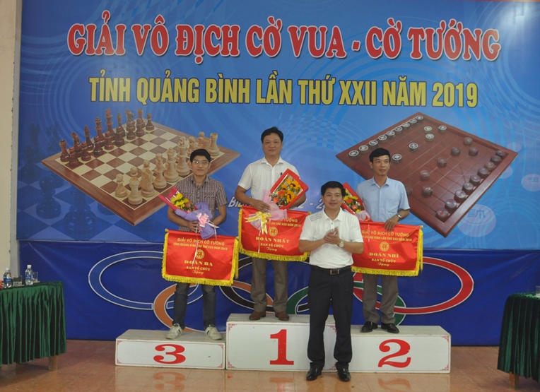 Bế mạc giải vô địch cờ vua, cờ tướng tỉnh Quảng Bình lần thứ 22