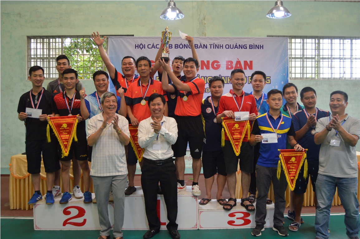Giải bóng bàn các câu lạc bộ tỉnh Quảng Bình mở rộng năm 2019