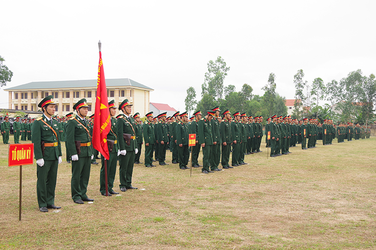 Bộ CHQS tỉnh:  Ra quân huấn luyện năm 2019