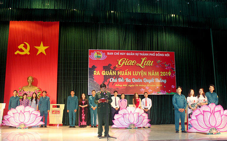 LLVT TP. Đồng Hới:  Nâng cao chất lượng huấn luyện năm 2019