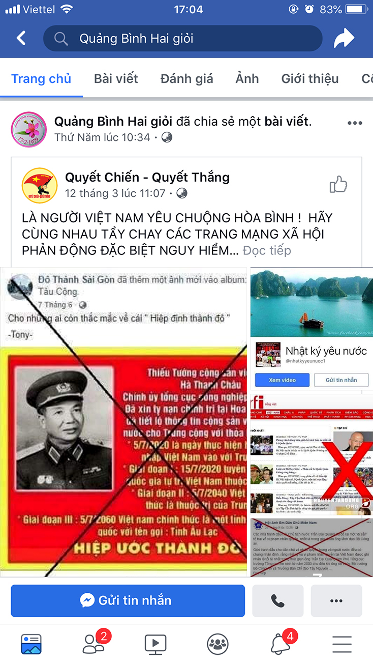 Đấu tranh trên không gian mạng:  Phát huy vai trò "Lực lượng 47" Bộ CHQS tỉnh
