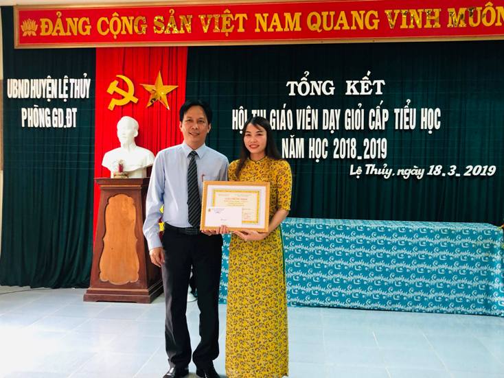 Lệ Thủy: 85 giáo viên dạy giỏi cấp tiểu học năm học 2018-2019