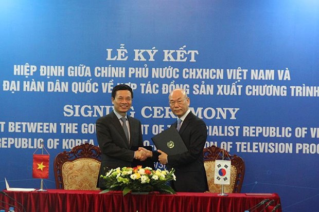 Việt-Hàn tăng cường hợp tác sản xuất các chương trình truyền hình