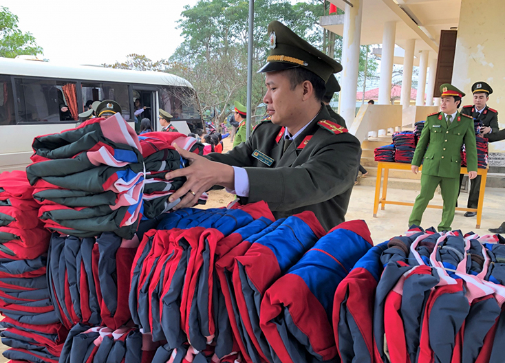 Tuổi trẻ Công an Quảng Bình:  Thi đua học tập và thực hiện 6 điều Bác Hồ dạy