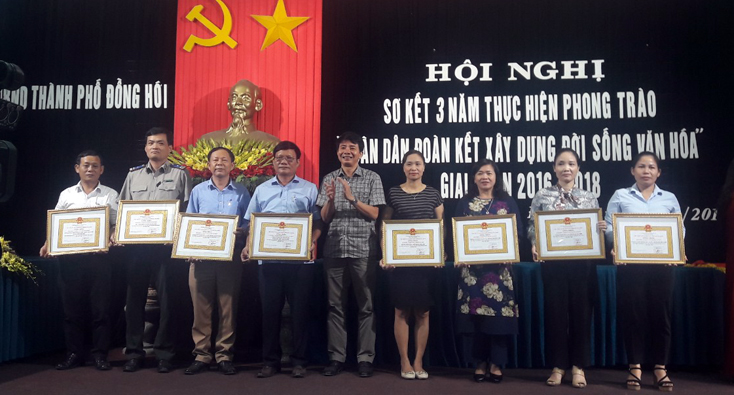 TP. Đồng Hới: 11/16 xã, phường có Trung tâm văn hóa-thể thao