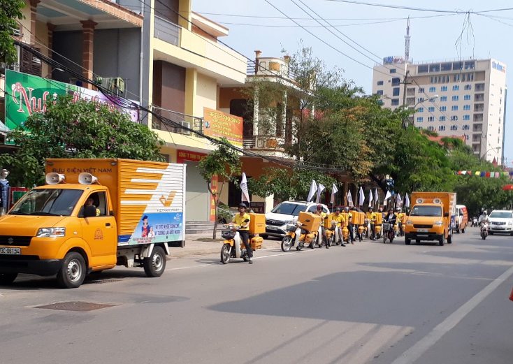 Bưu điện tỉnh ra quân tuyên truyền chính sách BHXH tự nguyện