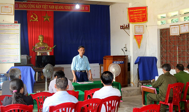 Đồng Lâm, thôn an toàn