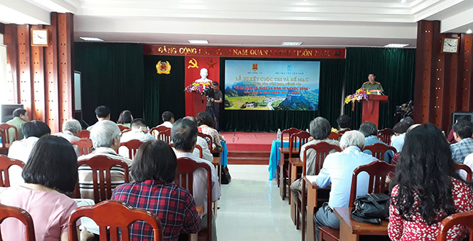 Bế mạc trại sáng tác văn học về đề tài "Vì an ninh Tổ quốc và bình yên cuộc sống"