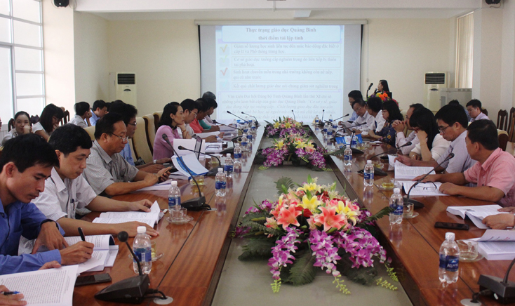 Hội thảo khoa học "60 năm xây dựng và phát triển đại học Quảng Bình"