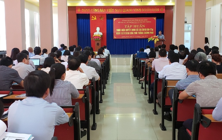 Tập huấn gửi, nhận văn bản điện tử