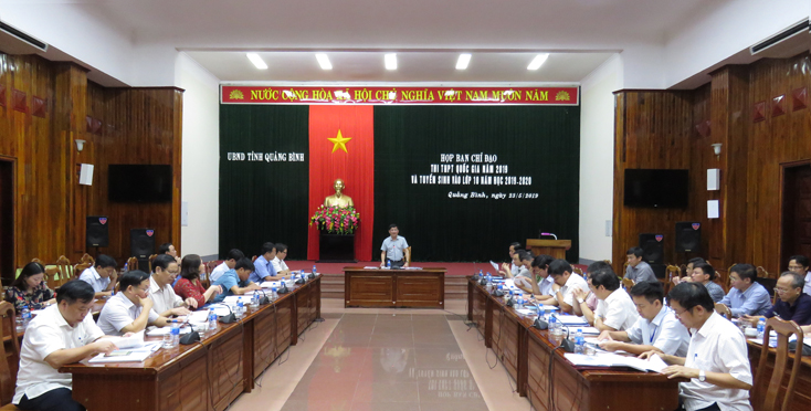 Tập trung tổ chức các kỳ thi năm 2019 an toàn, nghiêm túc và đúng quy chế