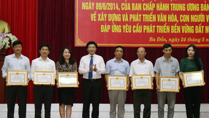 TX. Ba Đồn: Huy động nguồn lực đầu tư phát triển văn hóa và con người, đáp ứng yêu cầu phát triển bền vững