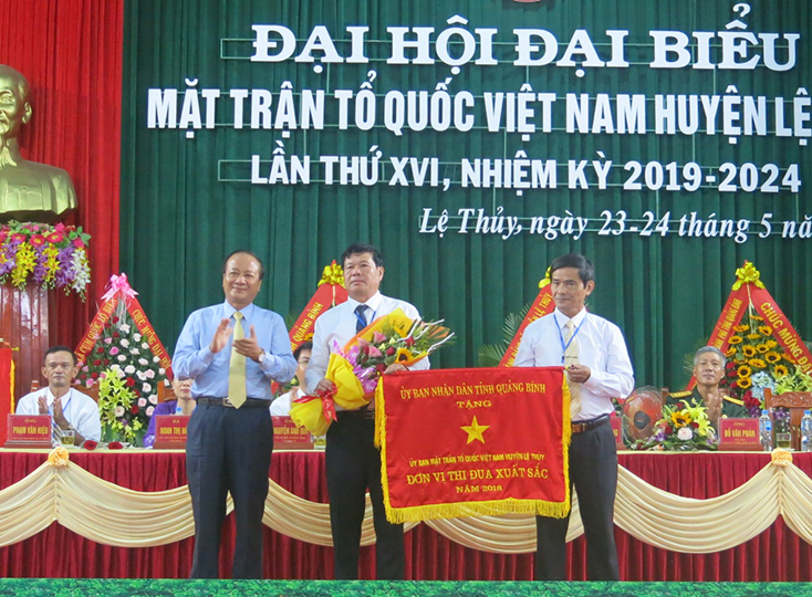 Đại hội đại biểu MTTQ Việt Nam huyện Lệ Thủy lần thứ XVI, nhiệm kỳ 2019-2024