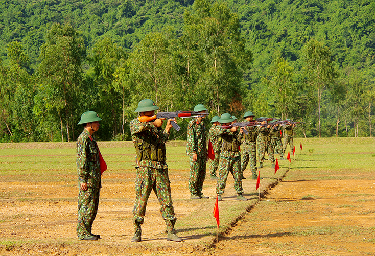Bộ Tư lệnh Quân khu 4: Kiểm tra kết quả huấn luyện chiến sỹ mới 2019