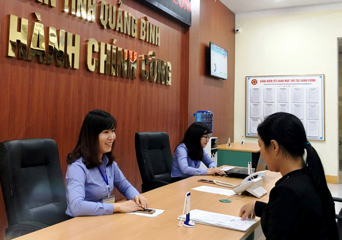 Quảng Bình xếp thứ 37 về Chỉ số cải cách hành chính năm 2018