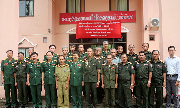 Hội CCB Quảng Bình-Hiệp hội CCB tỉnh Khăm Muộn: Hội đàm và ký kết chương trình phối hợp hoạt động
