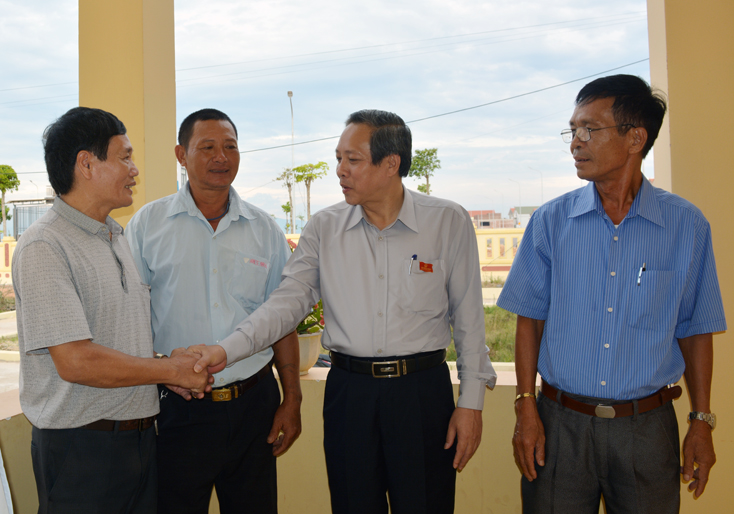Đại biểu HĐND tỉnh tiếp xúc cử tri trước kỳ họp thứ 10, HĐND tỉnh khóa XVII