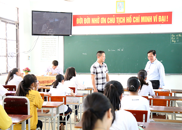 Kết thúc kỳ thi tuyển sinh vào lớp 10 năm học 2019-2020