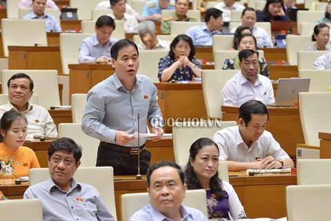 Kỳ họp thứ 7, Quốc hội khóa XIV: Đoàn ĐBQH tỉnh Quảng Bình tham gia đóng góp nhiều ý kiến