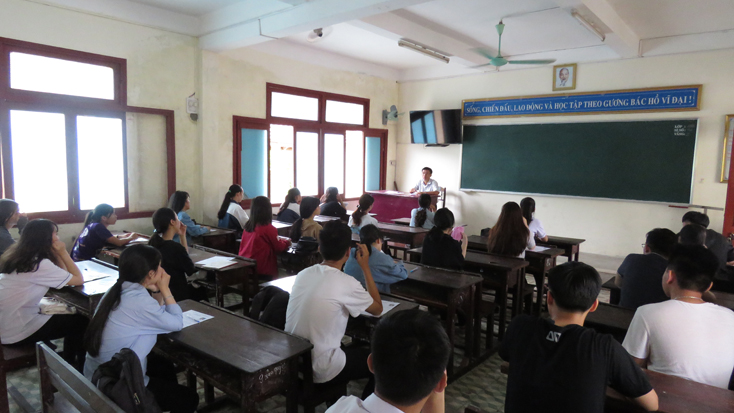 100% học sinh khối 12 được phổ biến Quy chế thi THPT quốc gia