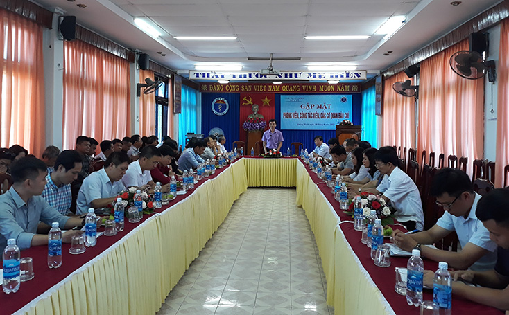 Sở Y tế: Gặp mặt các cơ quan báo chí nhân dịp 21-6