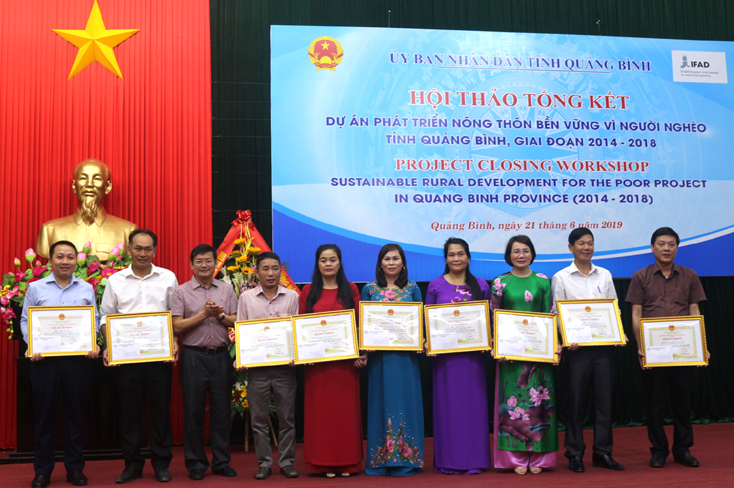 Dự án SRDP đồng hành cùng người nghèo vùng nông thôn Quảng Bình