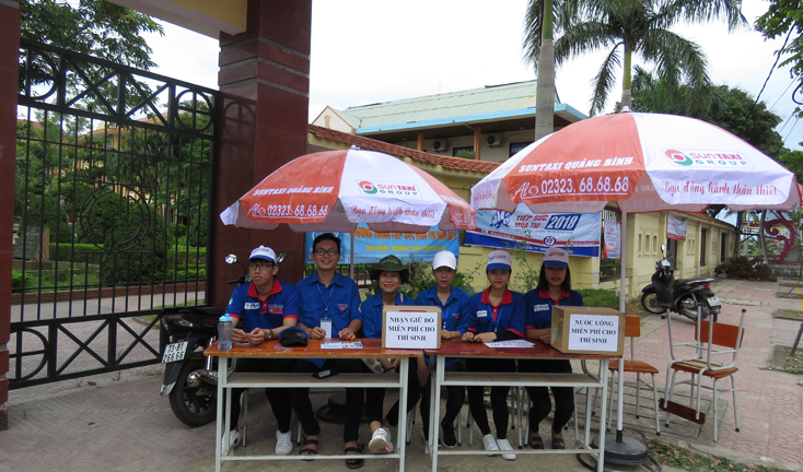 Gần 600 đoàn viên "tiếp sức mùa thi" 2019