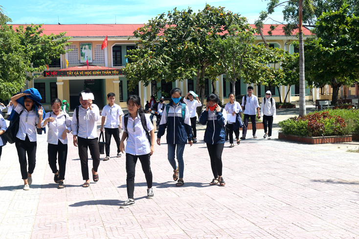 An toàn, nghiêm túc, không có thí sinh vi phạm quy chế