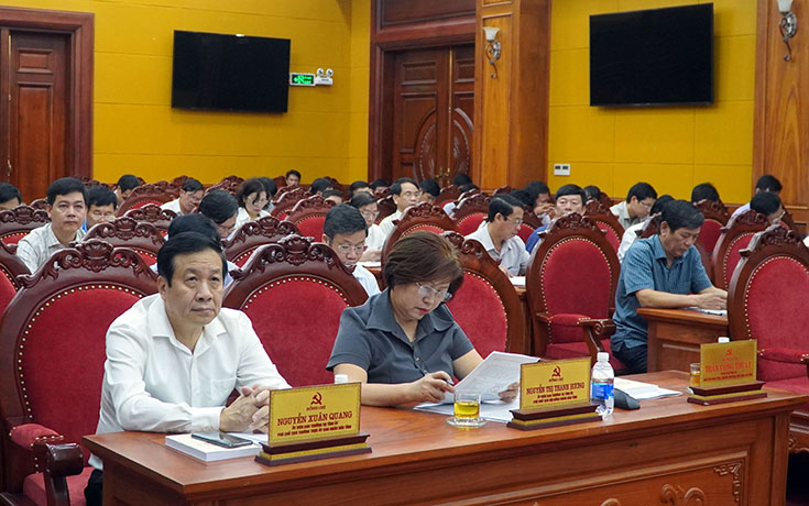 Triển khai đồng bộ, quyết liệt các giải pháp để thực hiện hiệu quả nhiệm vụ 6 tháng cuối năm
