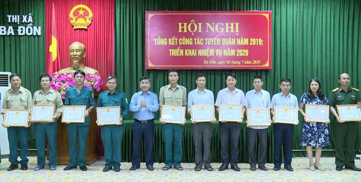 TX. Ba Đồn: Chú trọng công tác tuyển chọn và gọi công dân nhập ngũ