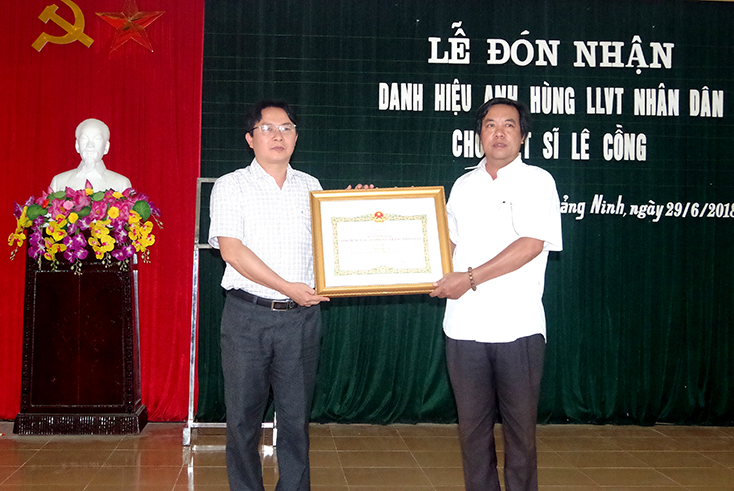 Nhớ Anh hùng LLVTND Lê Cồng