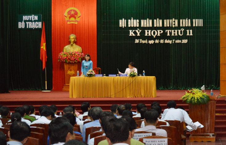 HĐND huyện Bố Trạch: Phấn đấu thực hiện thắng lợi các chỉ tiêu phát triển kinh tế-xã hội