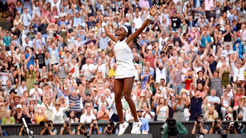 Tay vợt 15 tuổi giành chiến thắng 'không tưởng' tại Wimbledon 2019