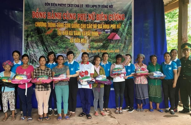 Hội LHPN TP. Đồng Hới: Nhiều hoạt động hướng về người dân nghèo xã Dân Hóa