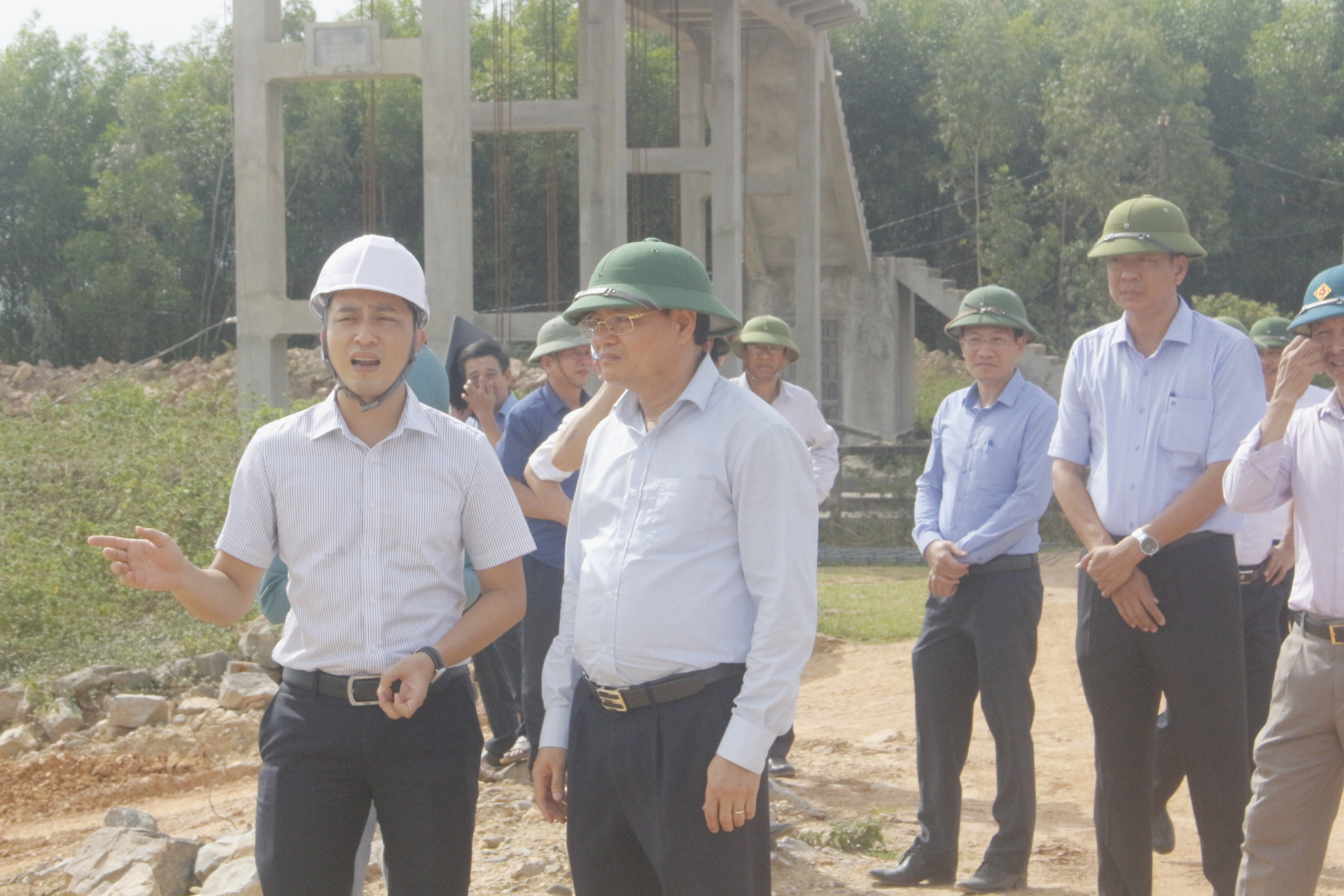 Đẩy nhanh tiến độ thi công các hạng mục công trình thủy lợi trước mùa mưa bão