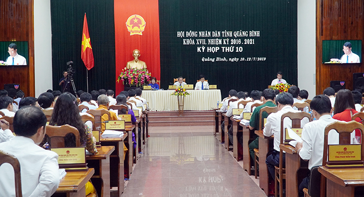 Sáng nay, khai mạc kỳ họp thứ 10, HĐND tỉnh khóa XVII