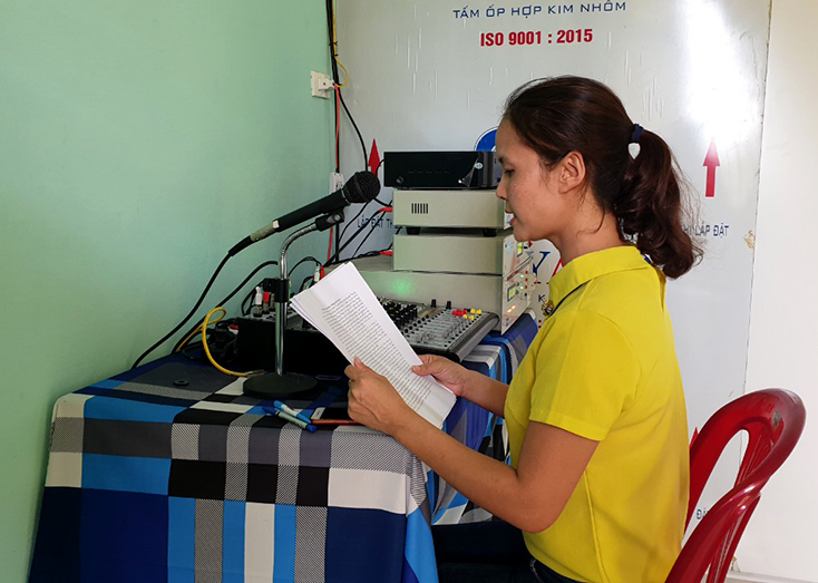 Phát huy vai trò hệ thống truyền thanh cơ sở