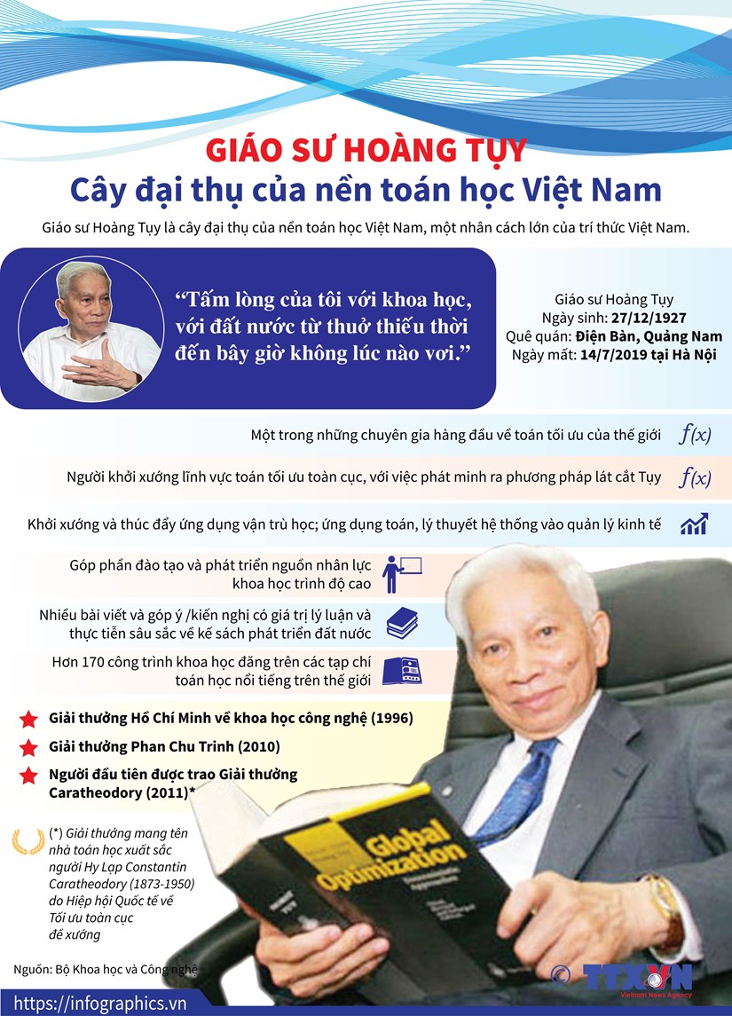 Giáo sư Hoàng Tụy - Cây đại thụ của nền toán học Việt Nam