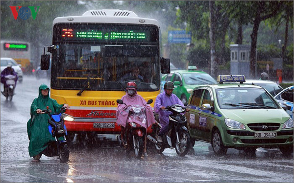 Dự báo thời tiết: Mưa dông trên cả 3 miền trong những ngày tới