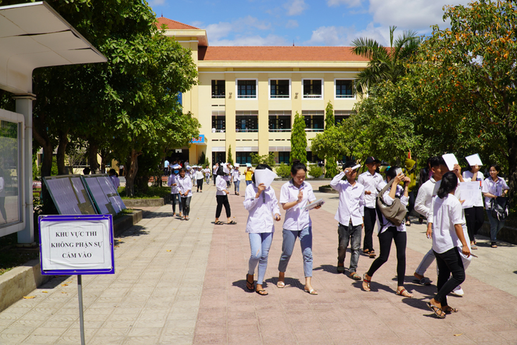 Quảng Bình: 88,8% thí sinh đỗ tốt nghiệp THPT năm 2019