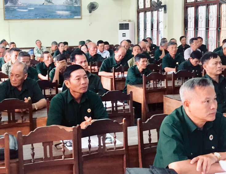 Hội CCB thị xã Ba Đồn: Bồi dưỡng nghiệp vụ công tác hội năm 2019