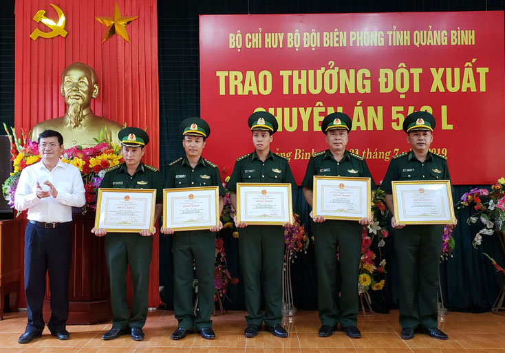 Biểu dương và khen thưởng Ban chuyên án 543L