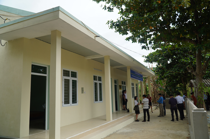 Khánh thành nhà công vụ giáo viên Trường tiểu học Quảng Hợp