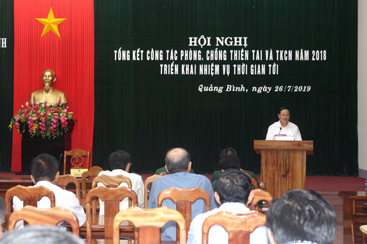 Chủ động triển khai các phương án phòng chống thiên tai và tìm kiếm cứu nạn