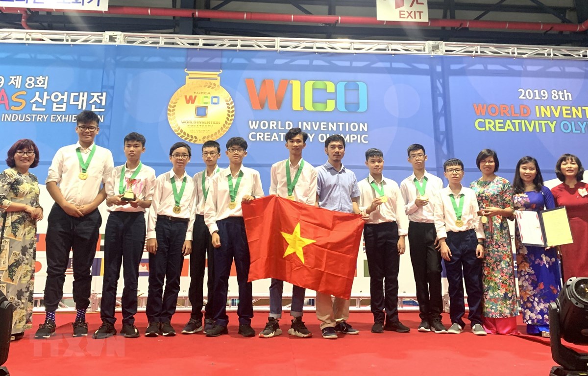 Hai phát minh của đoàn học sinh Hà Nội giành huy chương vàng quốc tế