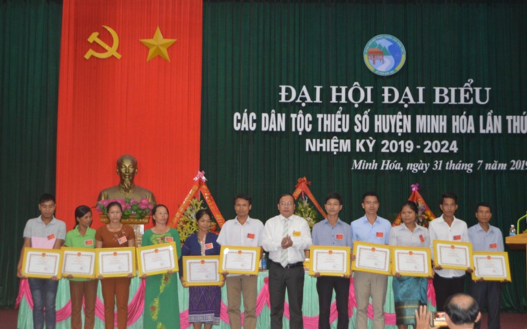 Đại hội đại biểu các dân tộc thiểu số huyện Minh Hóa lần thứ nhất, nhiệm kỳ 2019-2024