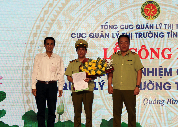 Đồng chí Vũ Quang Thắng được bổ nhiệm Cục trưởng Cục Quản lý thị trưởng Quảng Bình