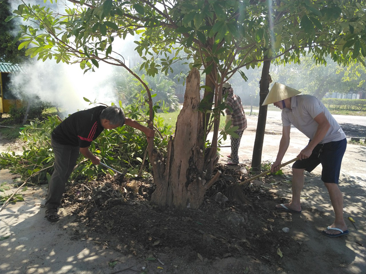 Ngành Giáo dục-Đào tạo: Tích cực hưởng ứng phong trào "Ngày toàn dân thu gom rác thải"
