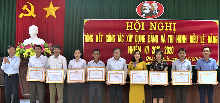 Quảng Ninh:  Tổng kết công tác xây dựng Đảng và thi hành Điều lệ Đảng nhiệm kỳ 2015-2020