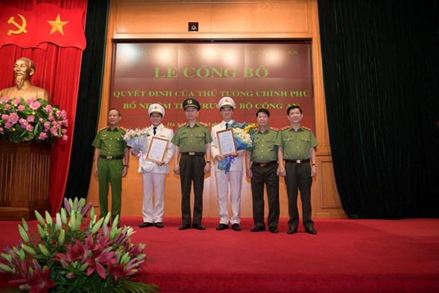 Công bố và trao quyết định bổ nhiệm hai Thứ trưởng Bộ Công an